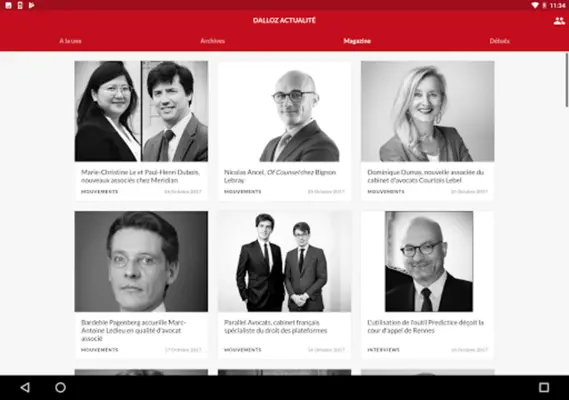 Dalloz actualité android App screenshot 1