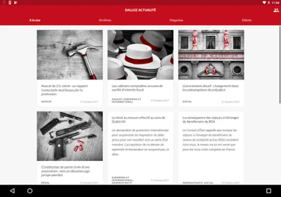 Dalloz actualité android App screenshot 3